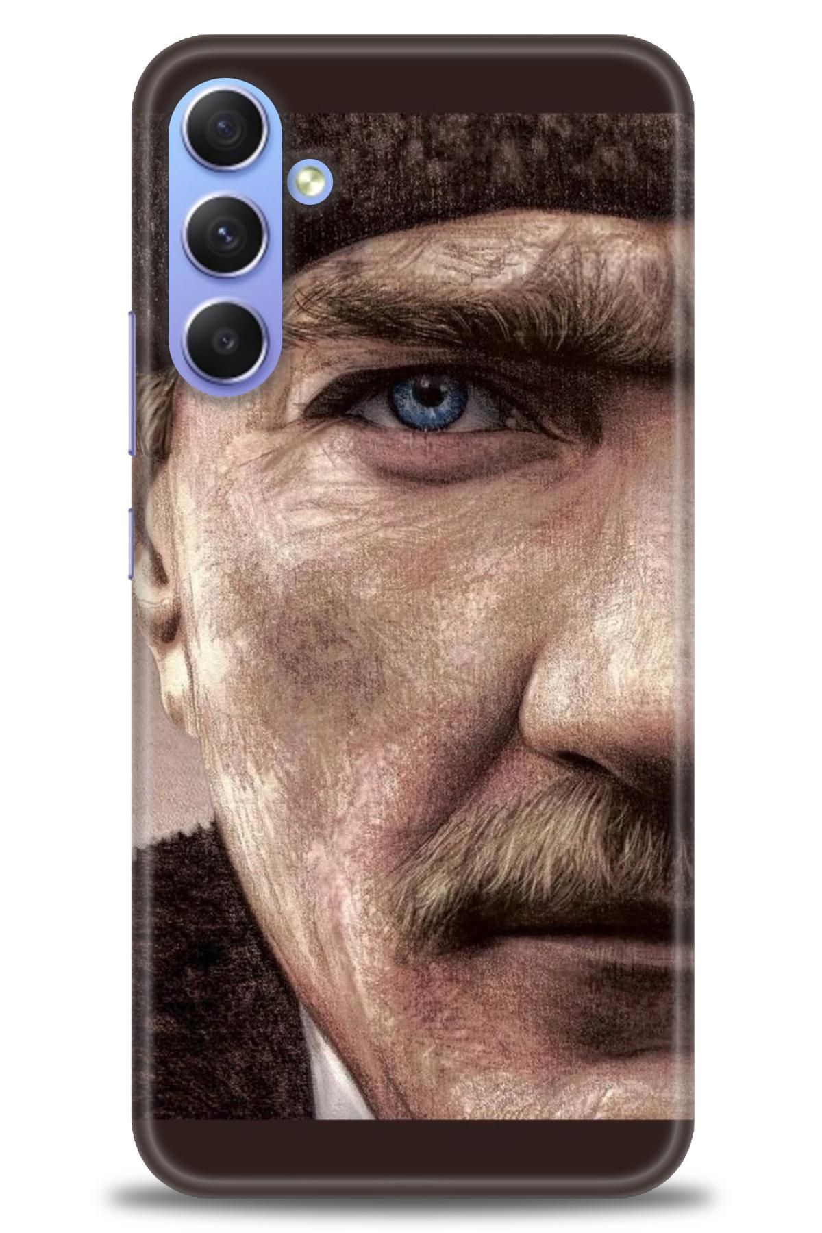 CooperTech Samsung Galaxy A24 İle Uyumlu HD Baskılı Desenli Silikon Kılıf - 786