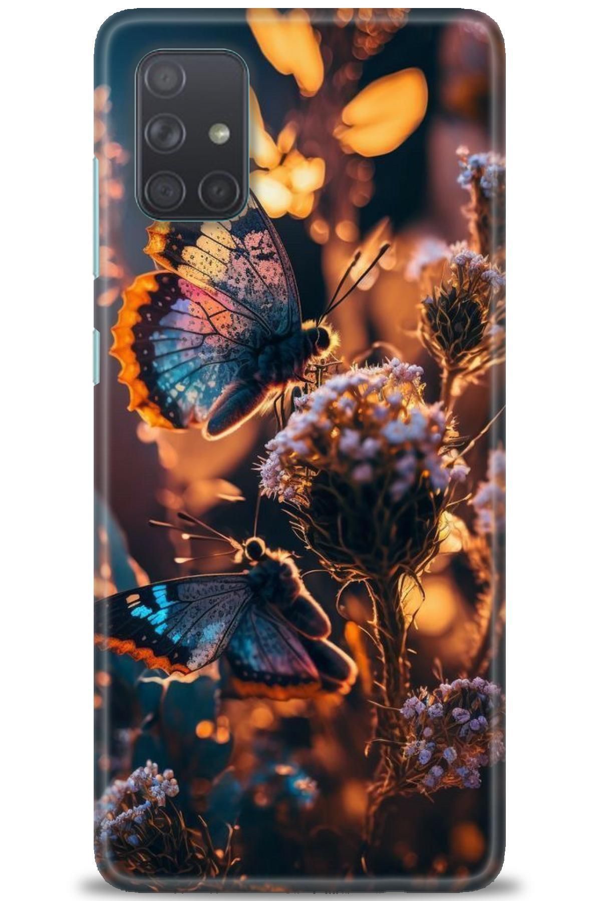 CooperTech Samsung Galaxy A71 İle Uyumlu HD Baskılı Desenli Silikon Kılıf - 696