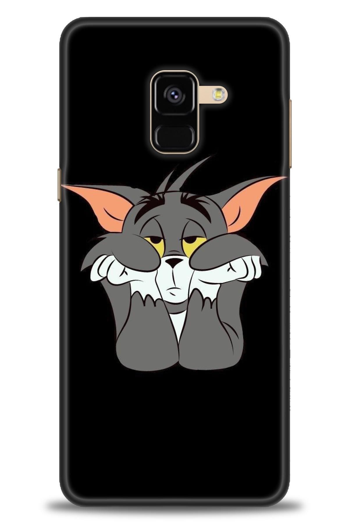 CooperTech Samsung Galaxy A8 2018 İle Uyumlu HD Baskılı Desenli Silikon Kılıf - 1091