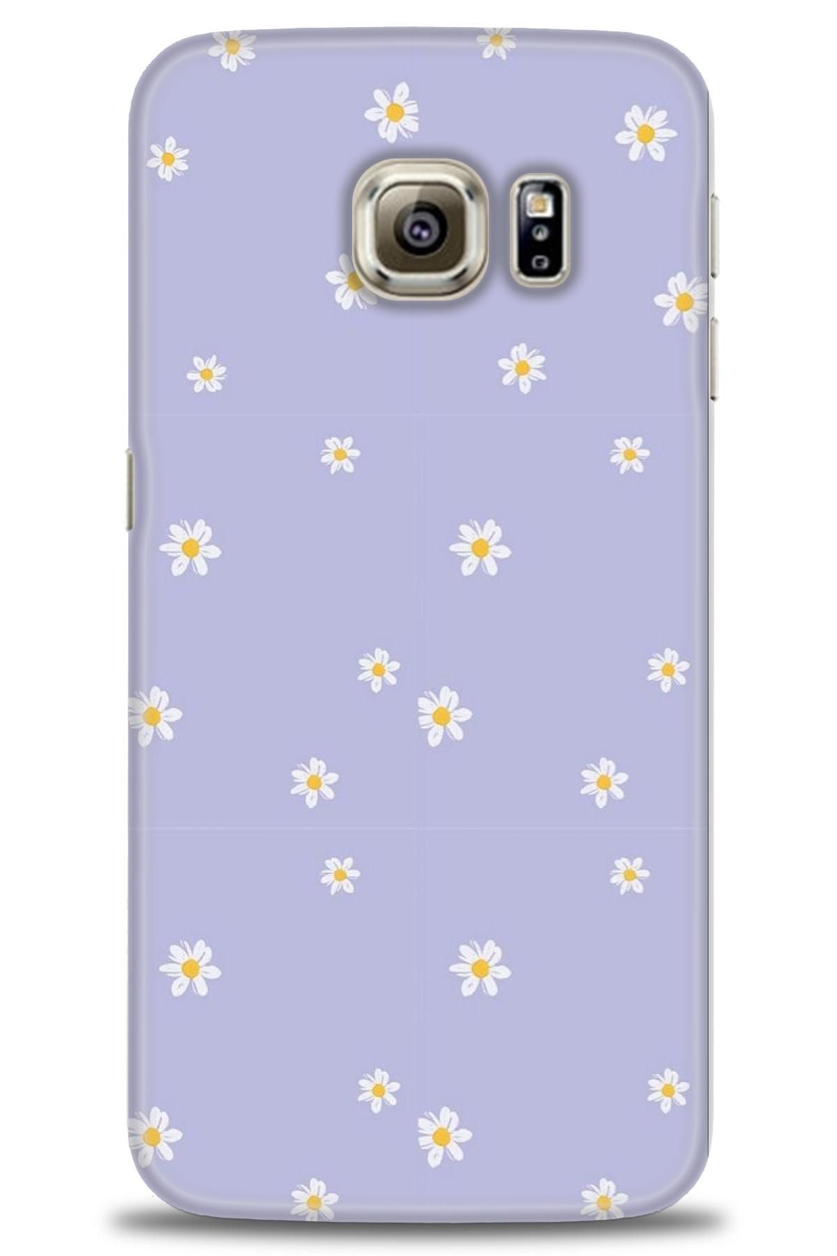 CooperTech Samsung Galaxy S6 İle Uyumlu HD Baskılı Desenli Silikon Kılıf - 57