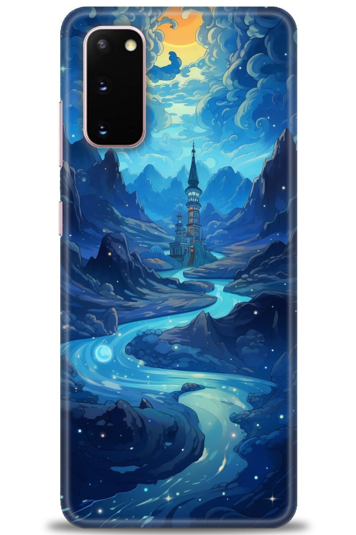 CooperTech Samsung Galaxy S20 İle Uyumlu HD Baskılı Desenli Silikon Kılıf - 218