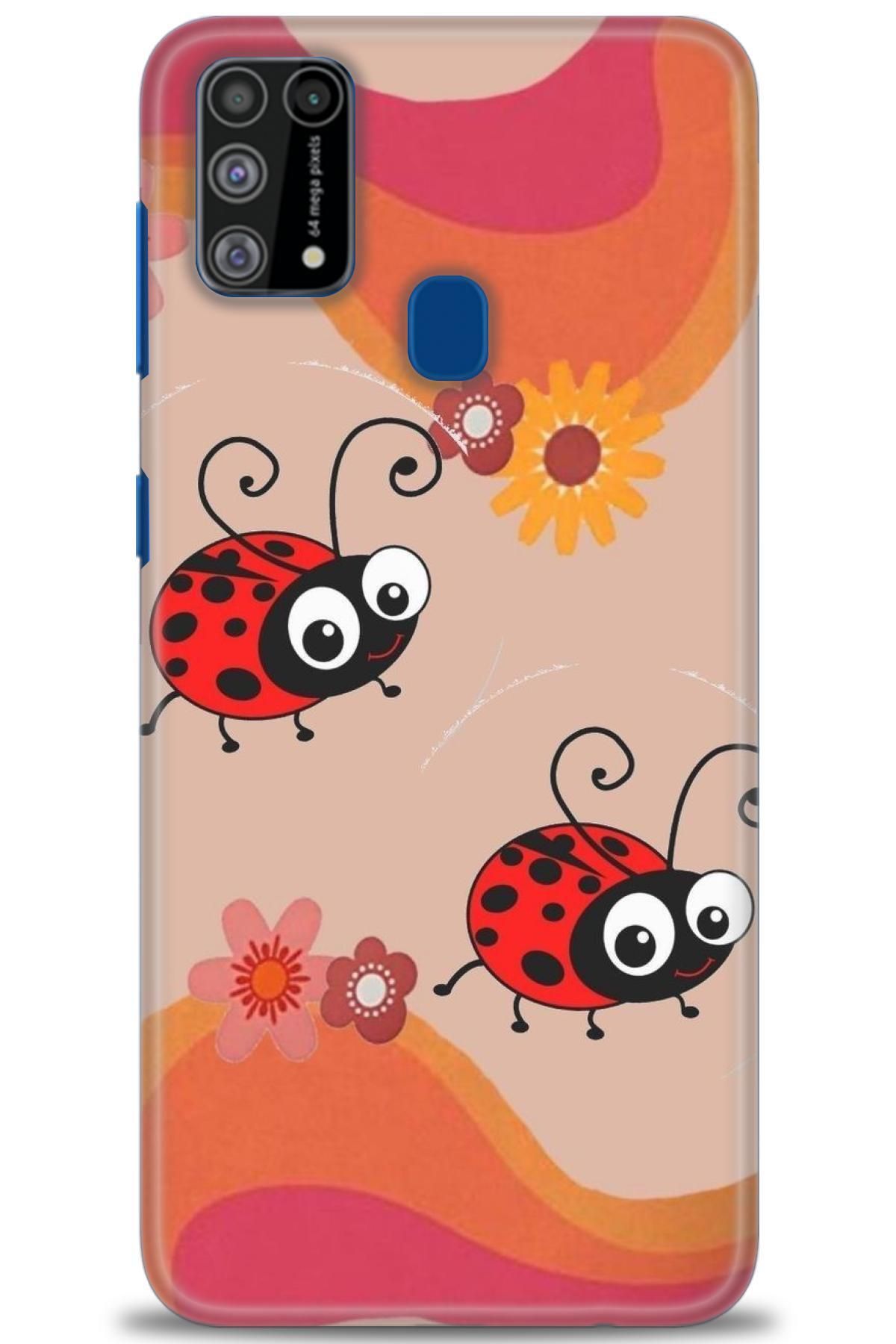 CooperTech Samsung Galaxy M31 İle Uyumlu HD Baskılı Desenli Silikon Kılıf - 605