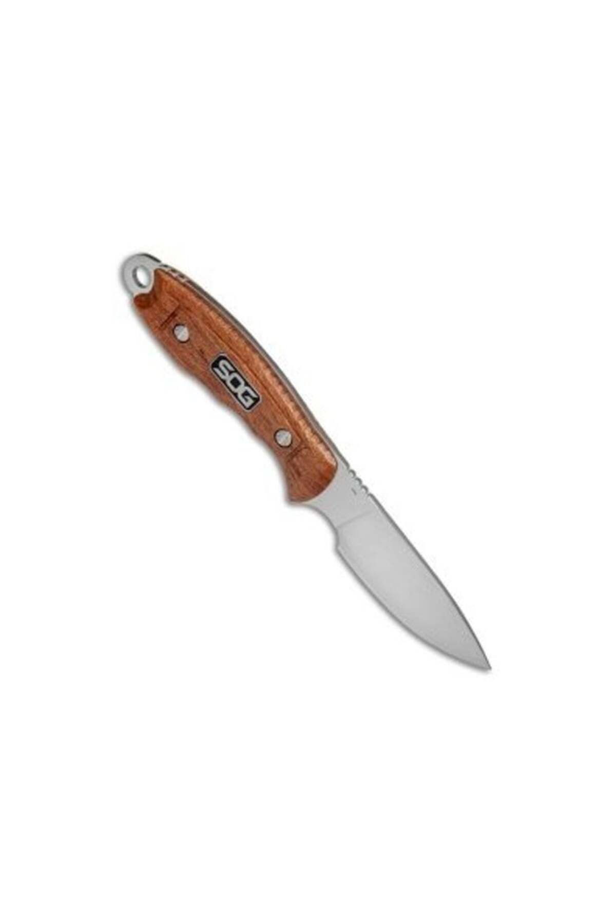 SOG Hunts Point Skinning HT012L-CP Ahşap Saplı Avcı Bıçağı