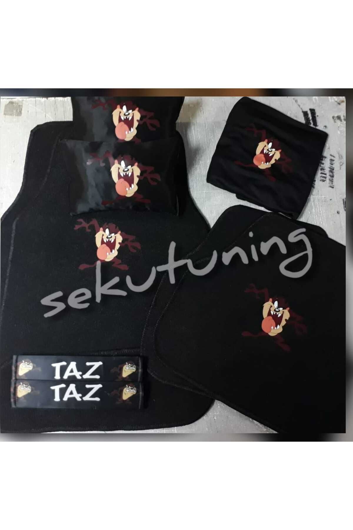 sekutuning tazmanya canavarı servis kılıfı paspas set