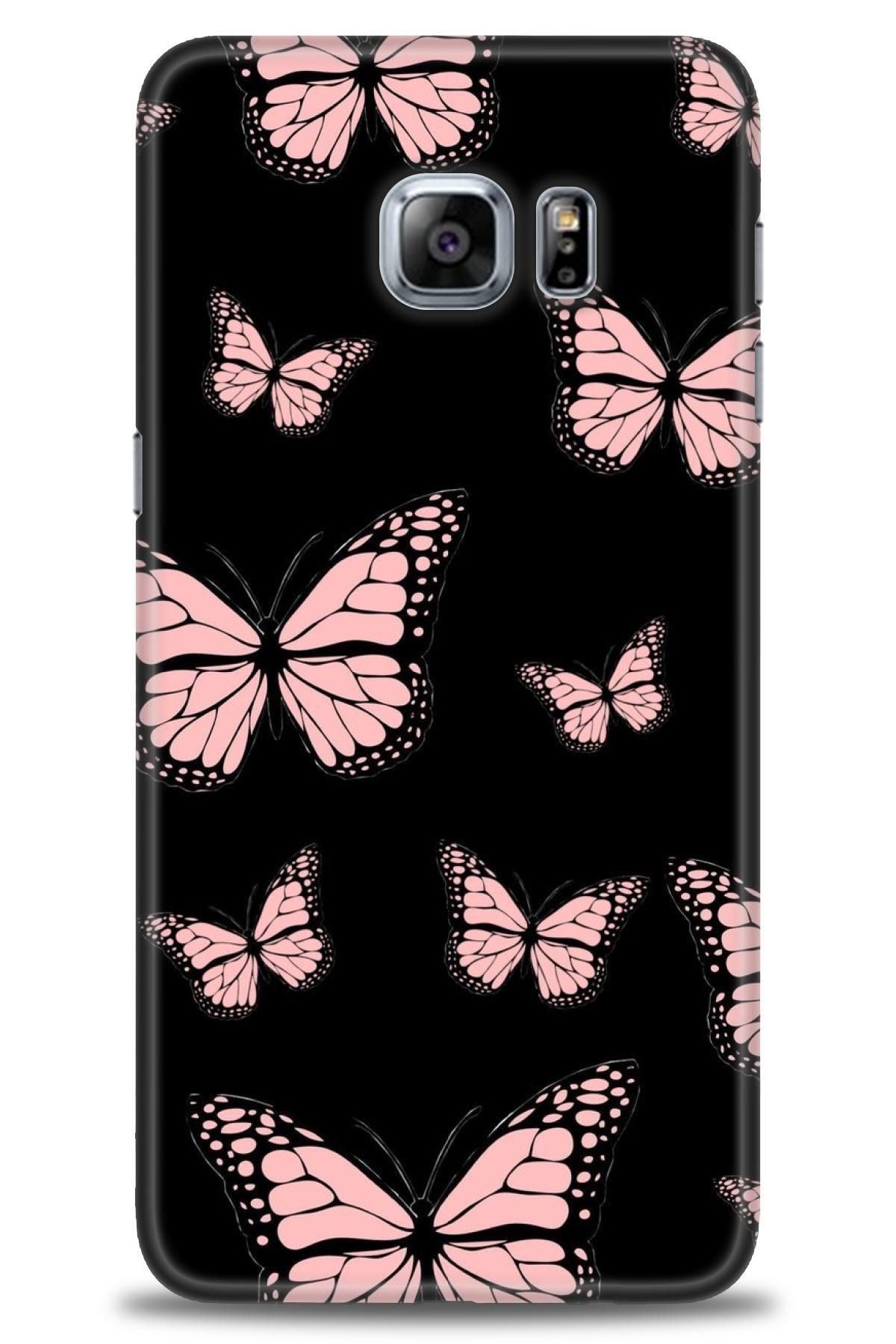 CooperTech Samsung Galaxy S6 Edge Plus İle Uyumlu HD Baskılı Desenli Silikon Kılıf - 1028