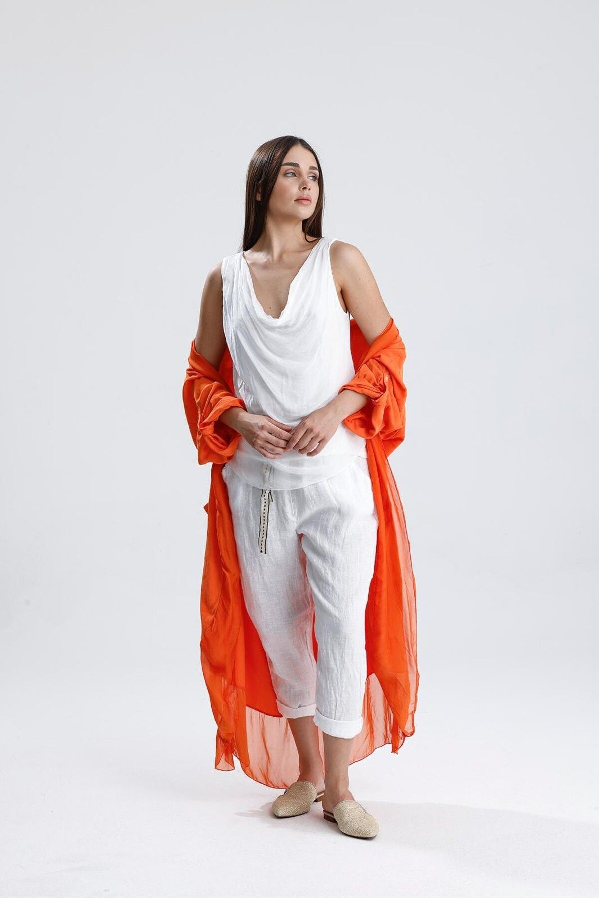 mirandalya KETEN PANTOLON