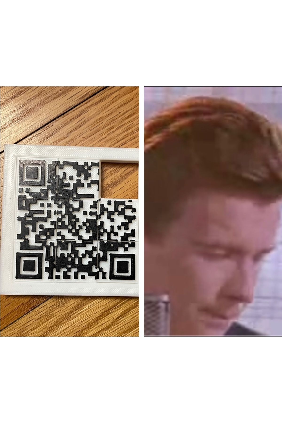 Vision Craft Rick Roll QR Bulmaca