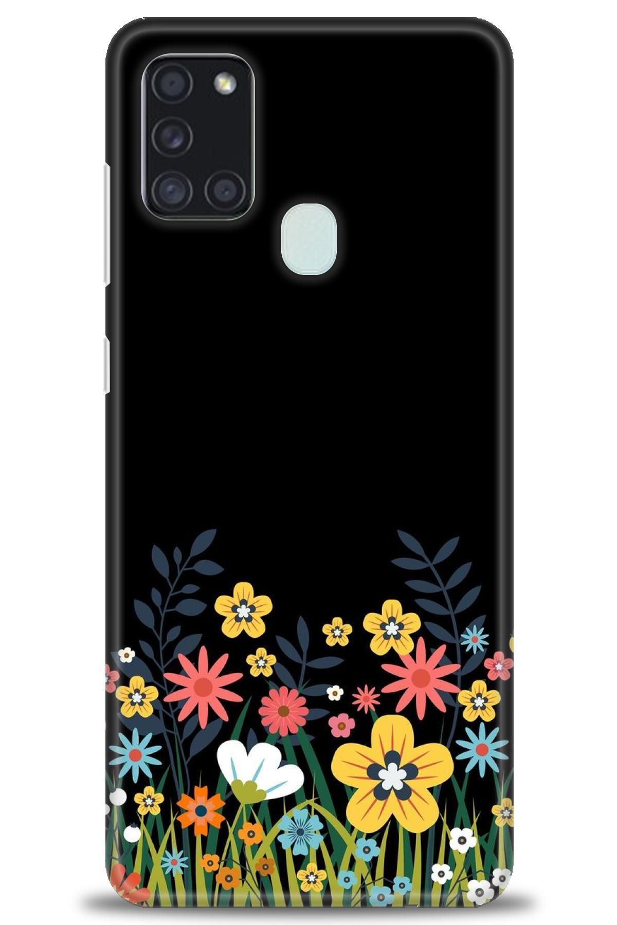 CooperTech Samsung Galaxy A21S İle Uyumlu HD Baskılı Desenli Silikon Kılıf - 20
