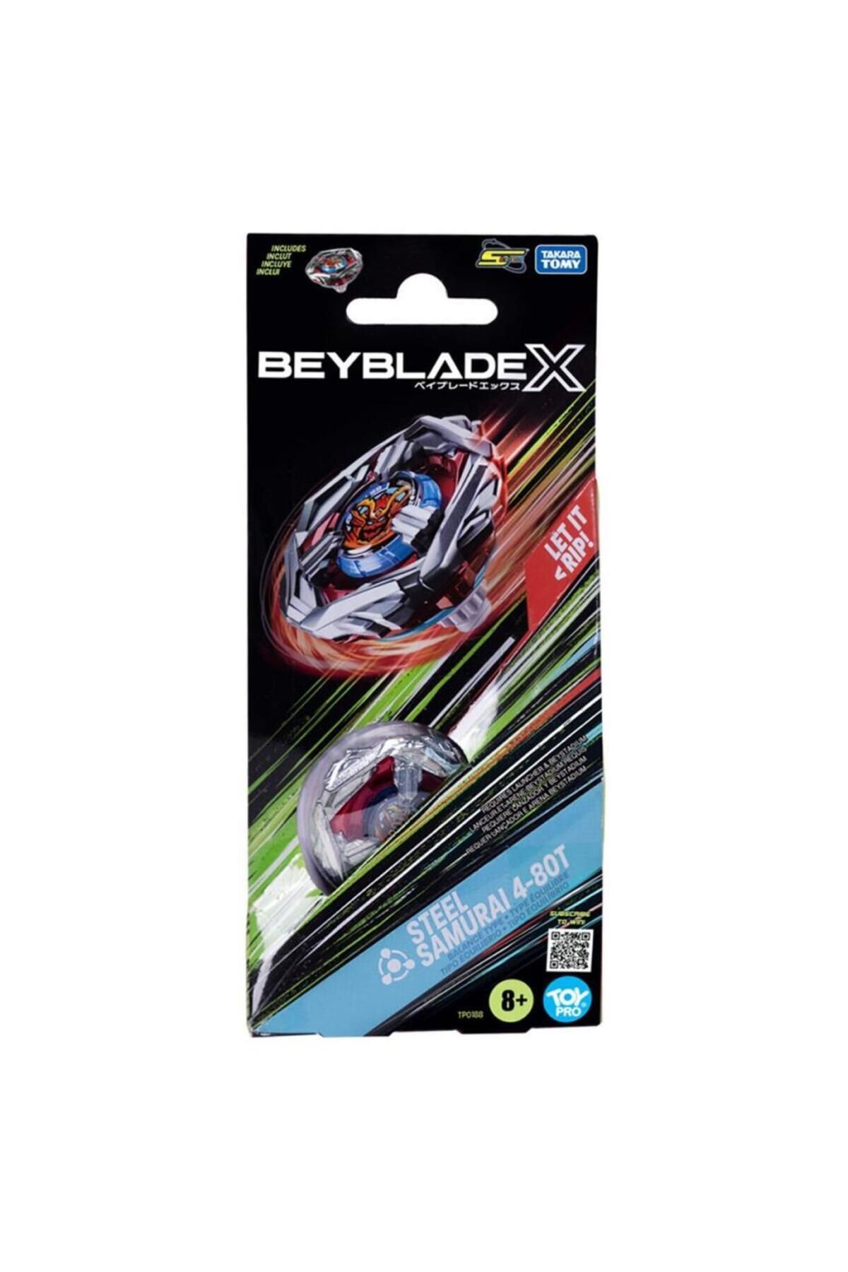 S PAZARIM Nessiworld BEY11000 Beyblade Top Steel Samurai 4-80T