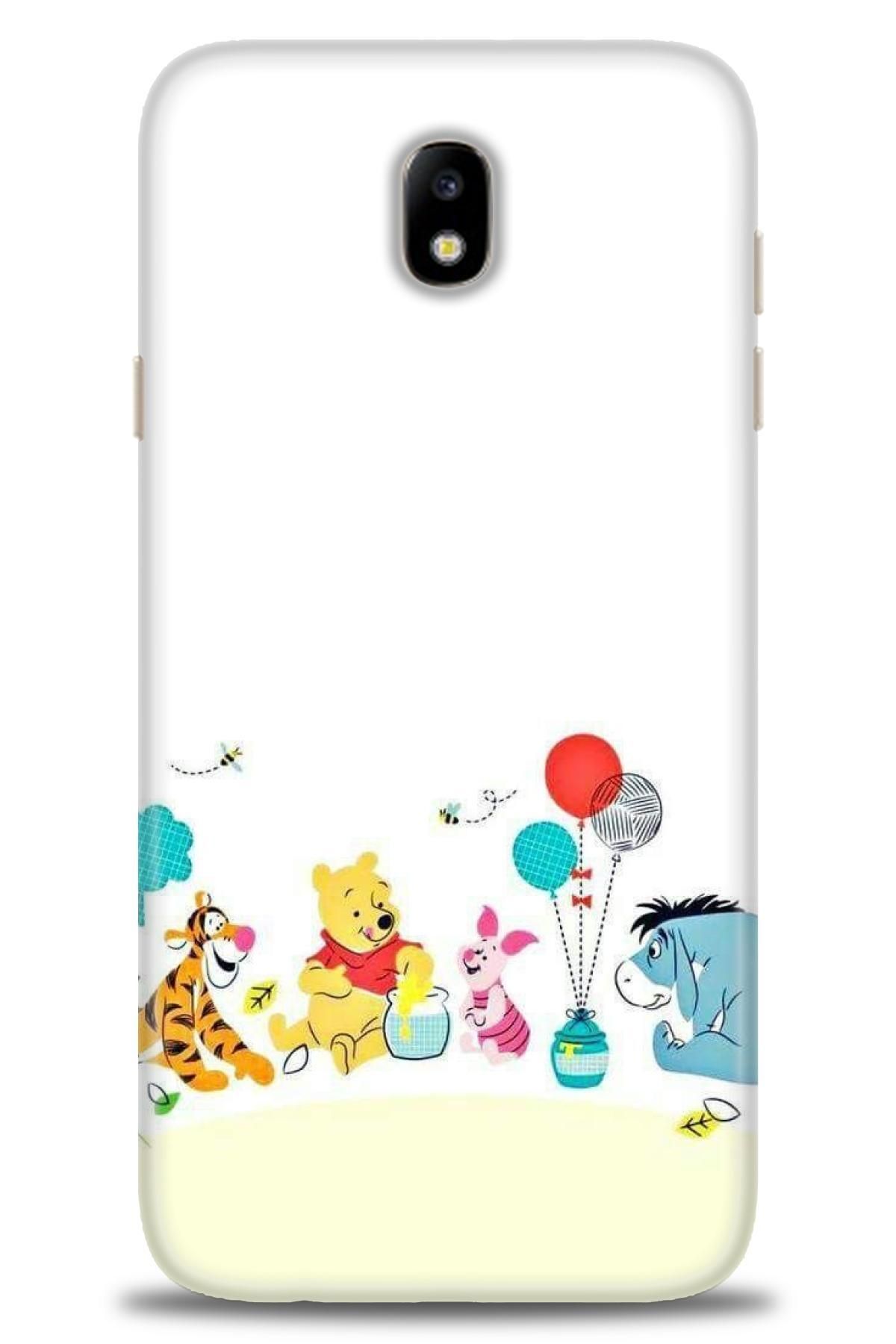 CooperTech Samsung Galaxy J7 Pro İle Uyumlu HD Baskılı Desenli Silikon Kılıf - 966
