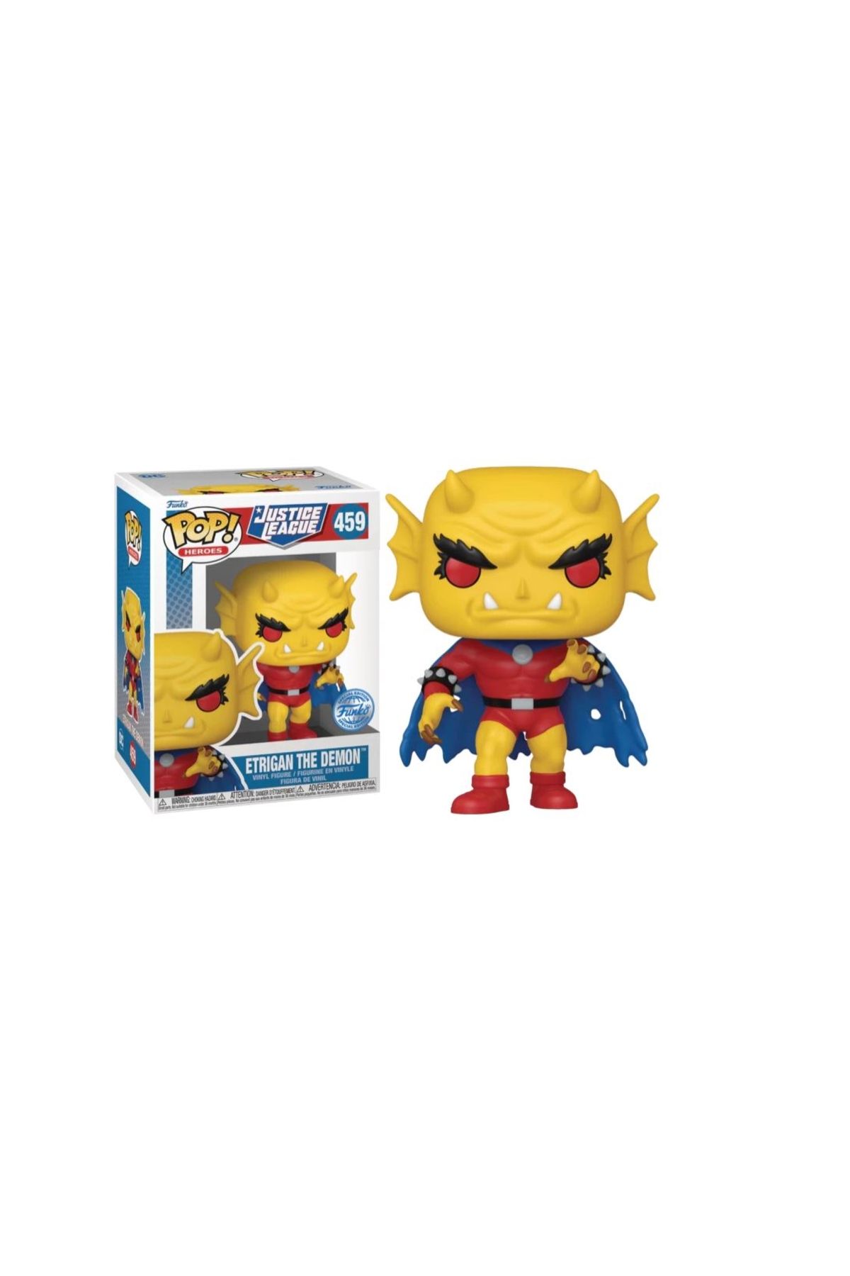 Funko Pop! Justice League - Etrigan the Demon #459 - Chase Chance