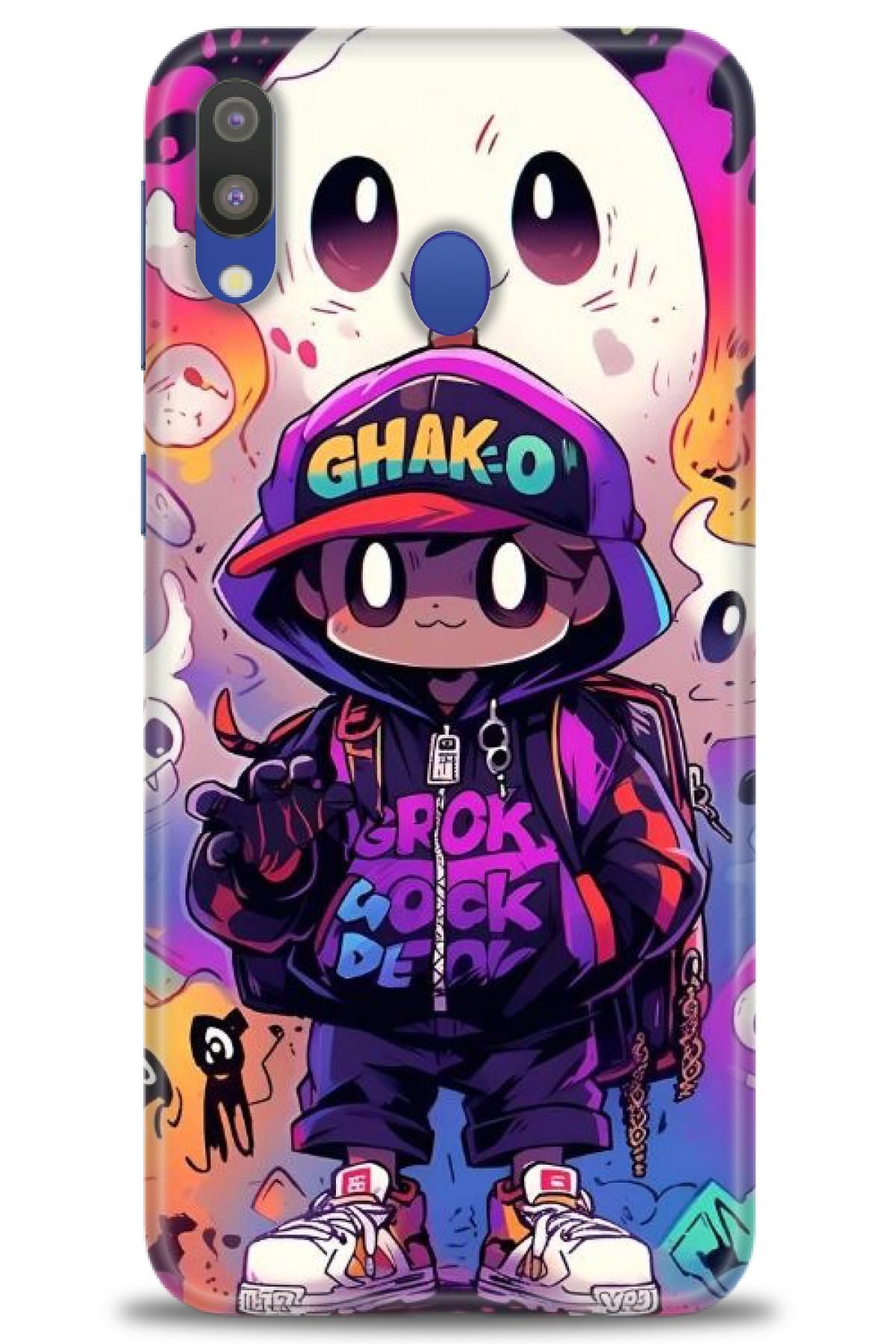 CooperTech Samsung Galaxy A10S İle Uyumlu HD Baskılı Desenli Silikon Kılıf - 911
