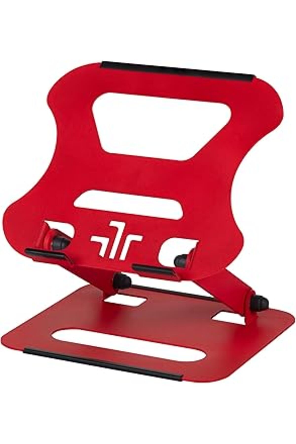 Mu Art Ahşap Laptop Standı Çelik Laptop Standı Bilgisayar Yükseltici Ergonomik Stand Tüm Boyutlarda Noteb Uyumlu