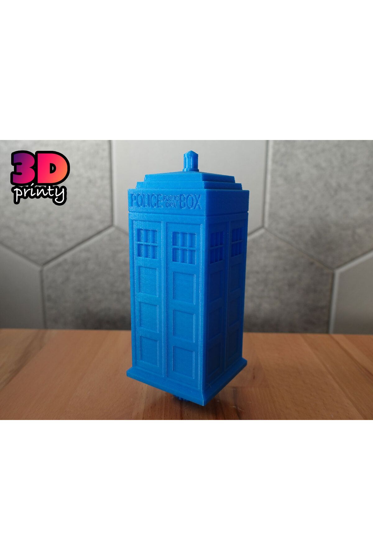 Vision Craft Yerinde baskı bükülme bulmaca-TARDIS