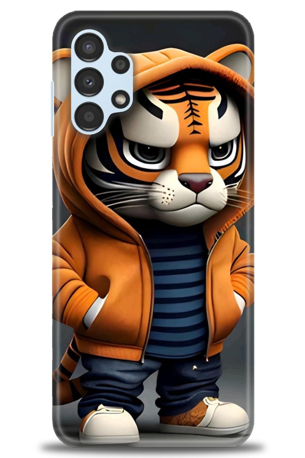 CooperTech Samsung Galaxy A13 4G İle Uyumlu HD Baskılı Desenli Silikon Kılıf - 335