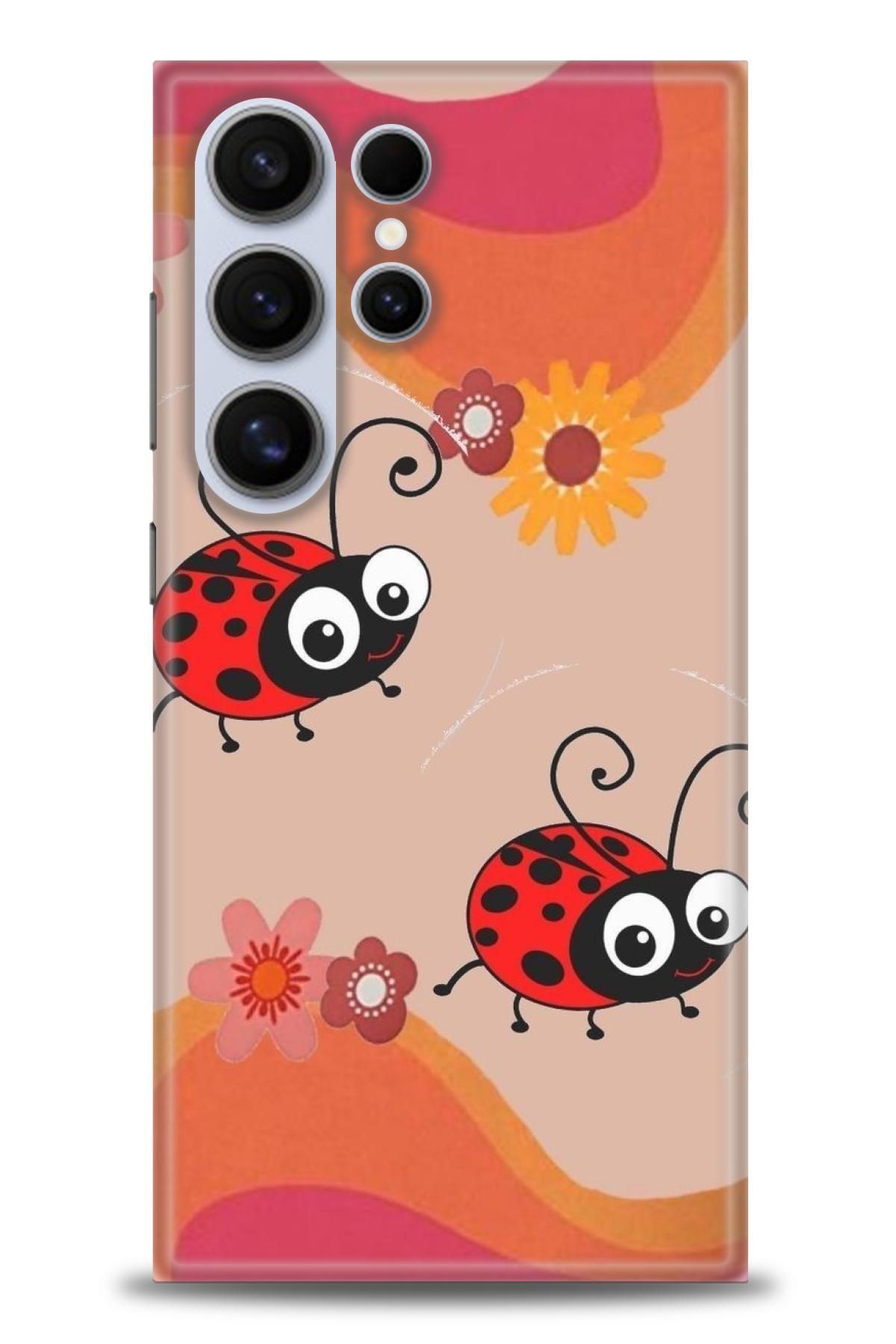 CooperTech Samsung Galaxy S25 Ultra İle Uyumlu HD Baskılı Desenli Silikon Kılıf - 605