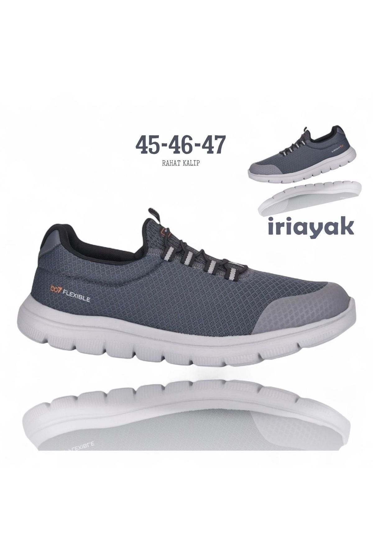 İriayak 45-46-47-48 Numaralar da Erkek Spor Ayakkabı