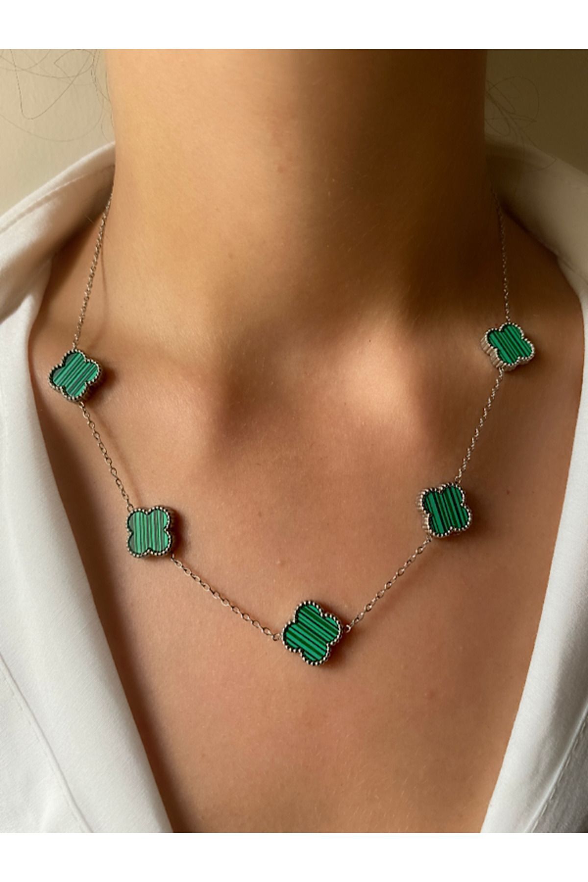 HEDİYEBOHÇAM Paslanmaz Çelik Çift Taraflı Van Cleef Model Set