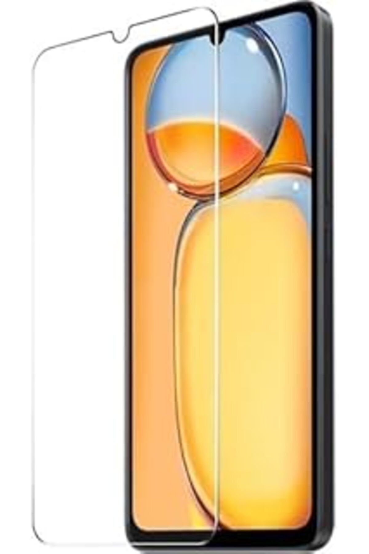 Qedii Canpay Xiaomi Redmi 13C Uyumlu Ekran Koruyucu Screen Protector Tempered Glass Kristal Netliğinde%10