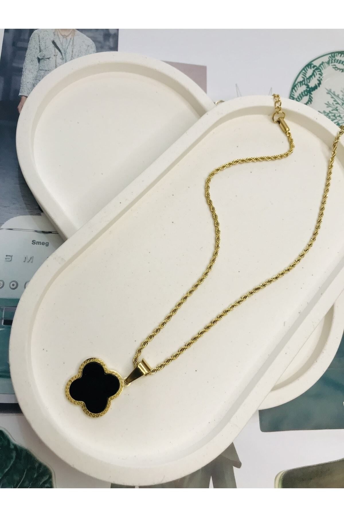 HEDİYEBOHÇAM Alpin Jewelry Çelik Kolye