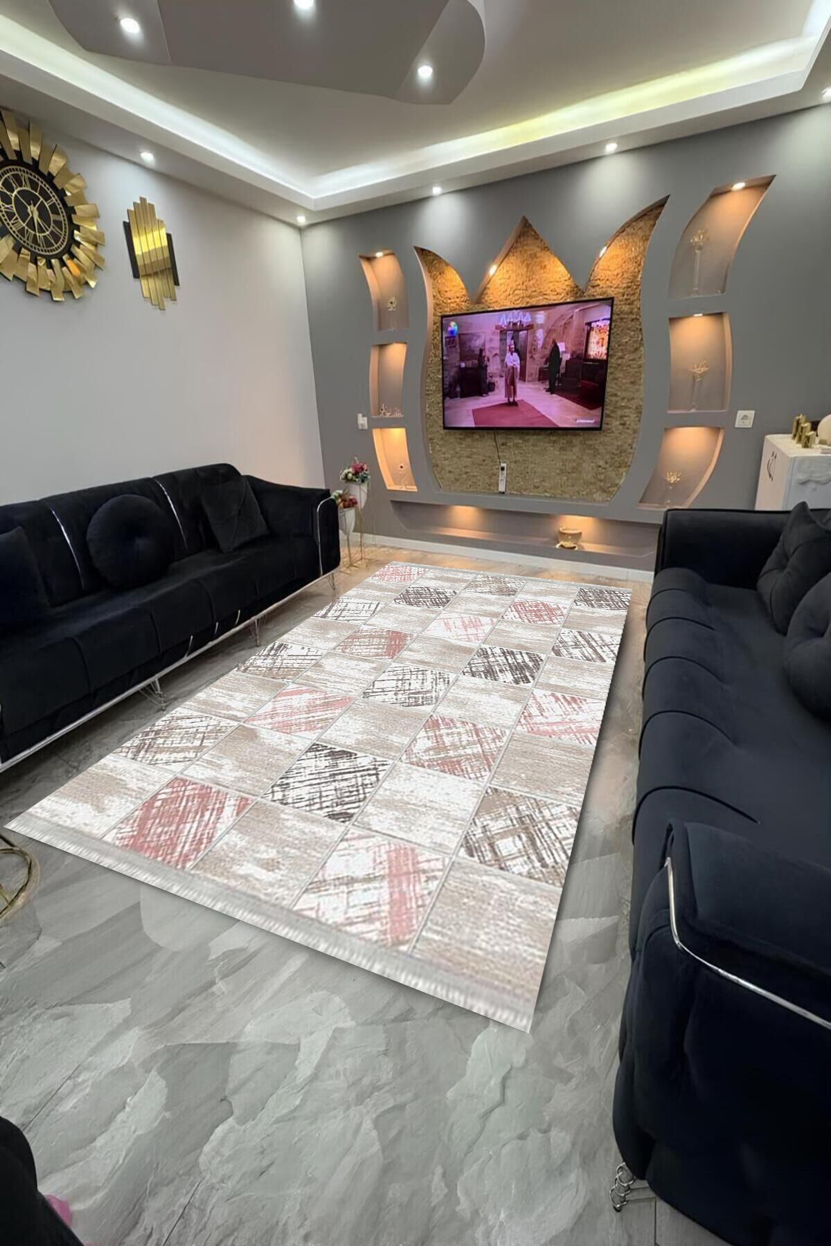 Home Dot Tabanlı yıkanabilir, leke tutmayan halı