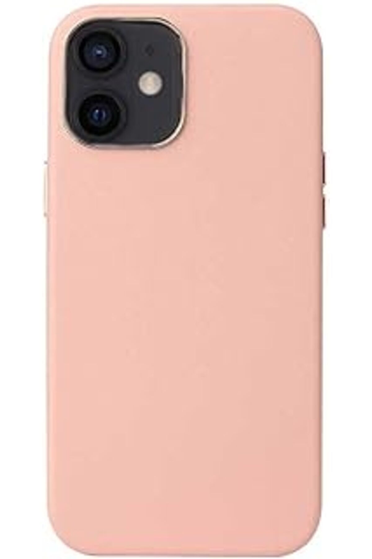 Pazarcan Zore İle Uyumlu Iphone 12 Mini Kılıf Eyzi Kapak, Pembe