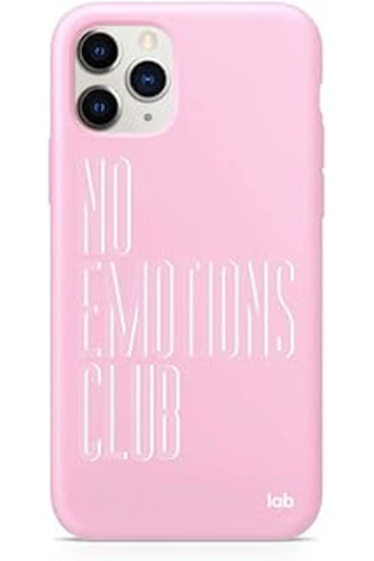 Pazarcan Caseslab Iphone 11 Pro Pembe Silikon Telefon Kılıfı - Emotions Club