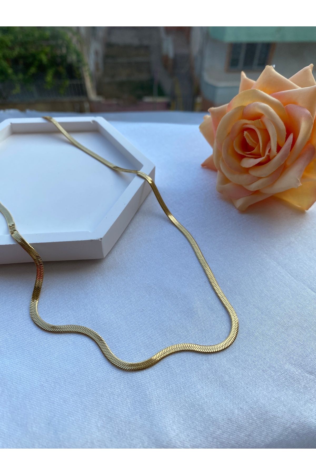 Ms Accessory MS Çelik İnce İtalyan Zincir
