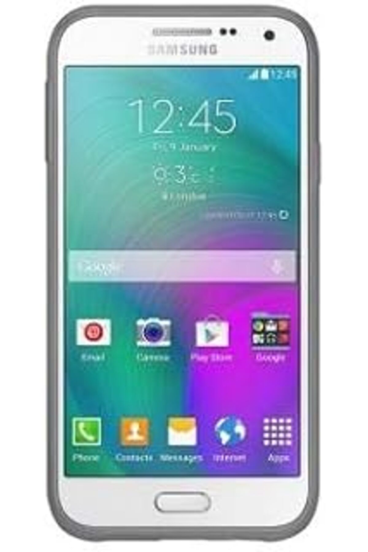 Pazarcan Samsung Galaxy E7 Protective Cover Kılıf - Beyaz Ef-Pe700Bwegww
