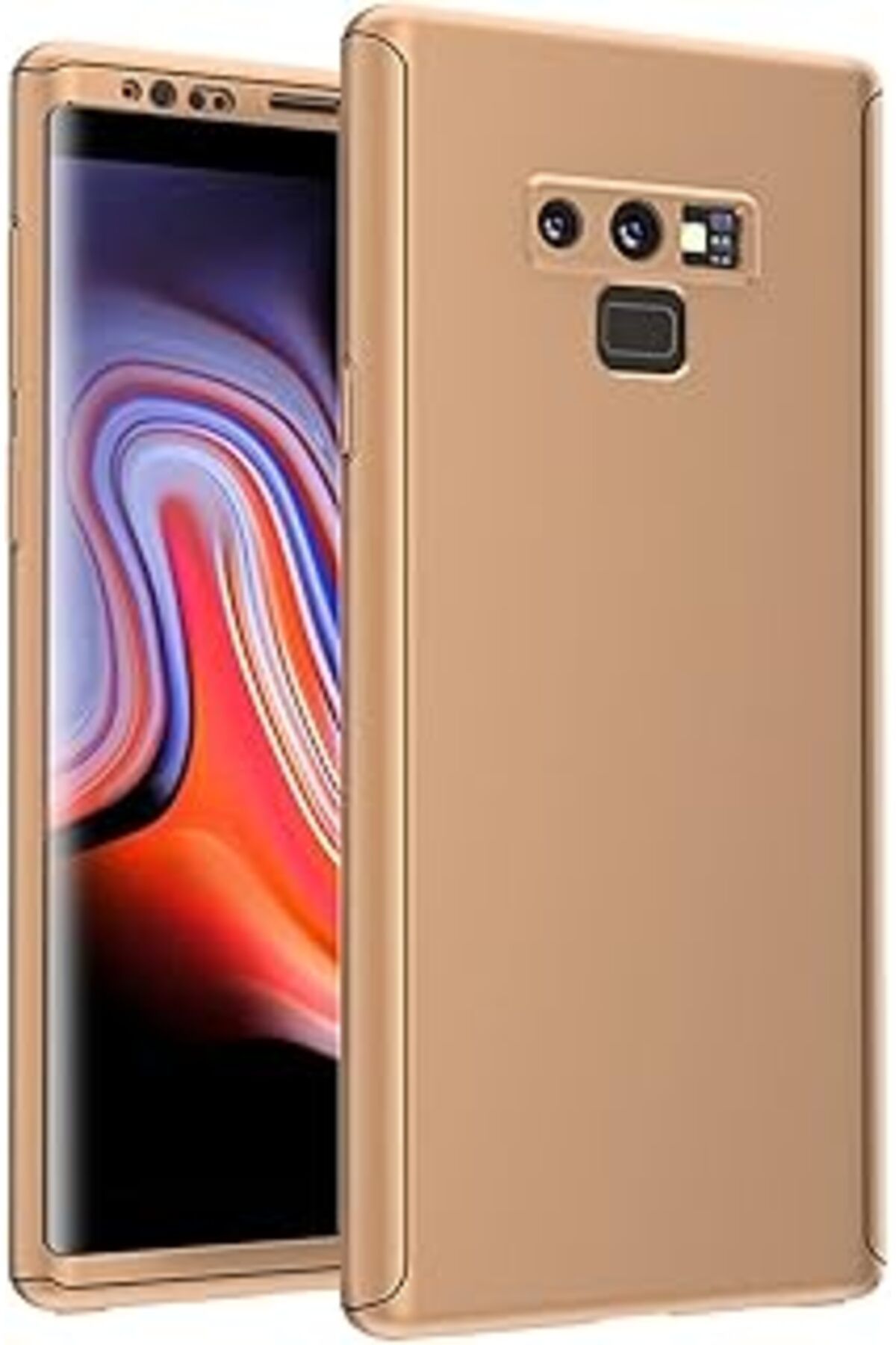 Pazarcan Zore Voero 360 Note 9 Gold Ile Uyumlu Rubber Kapak