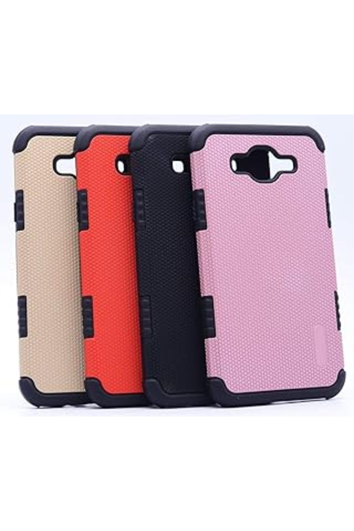 Qedii Zore Armour Youyou J7 Ile Uyumlu Dark Pink Sert Kapak
