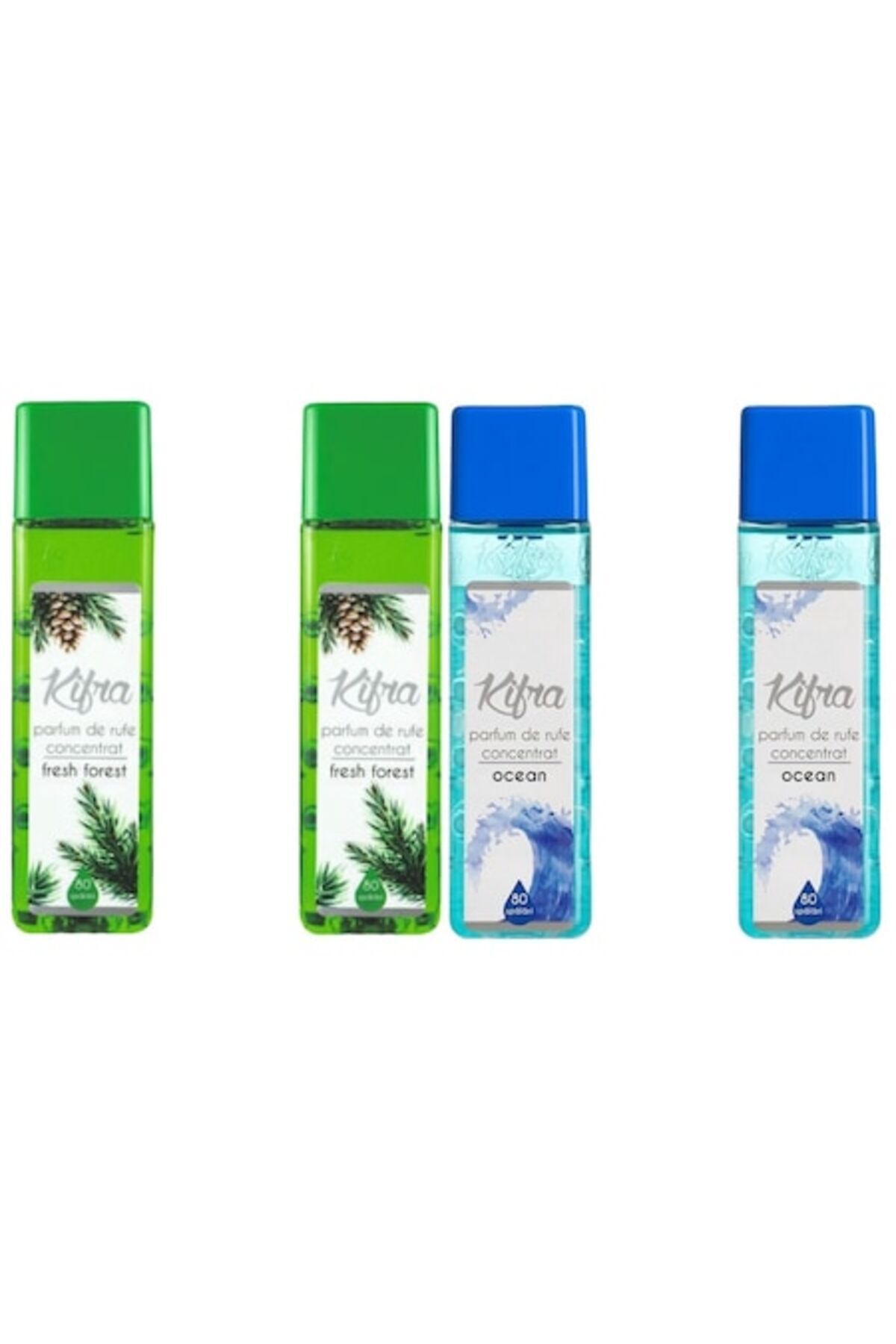 kifra Set 4 x Kifra Variety, 2 x Parfum Rufe 200ml Fresh Forest 80 Spalari, 2...