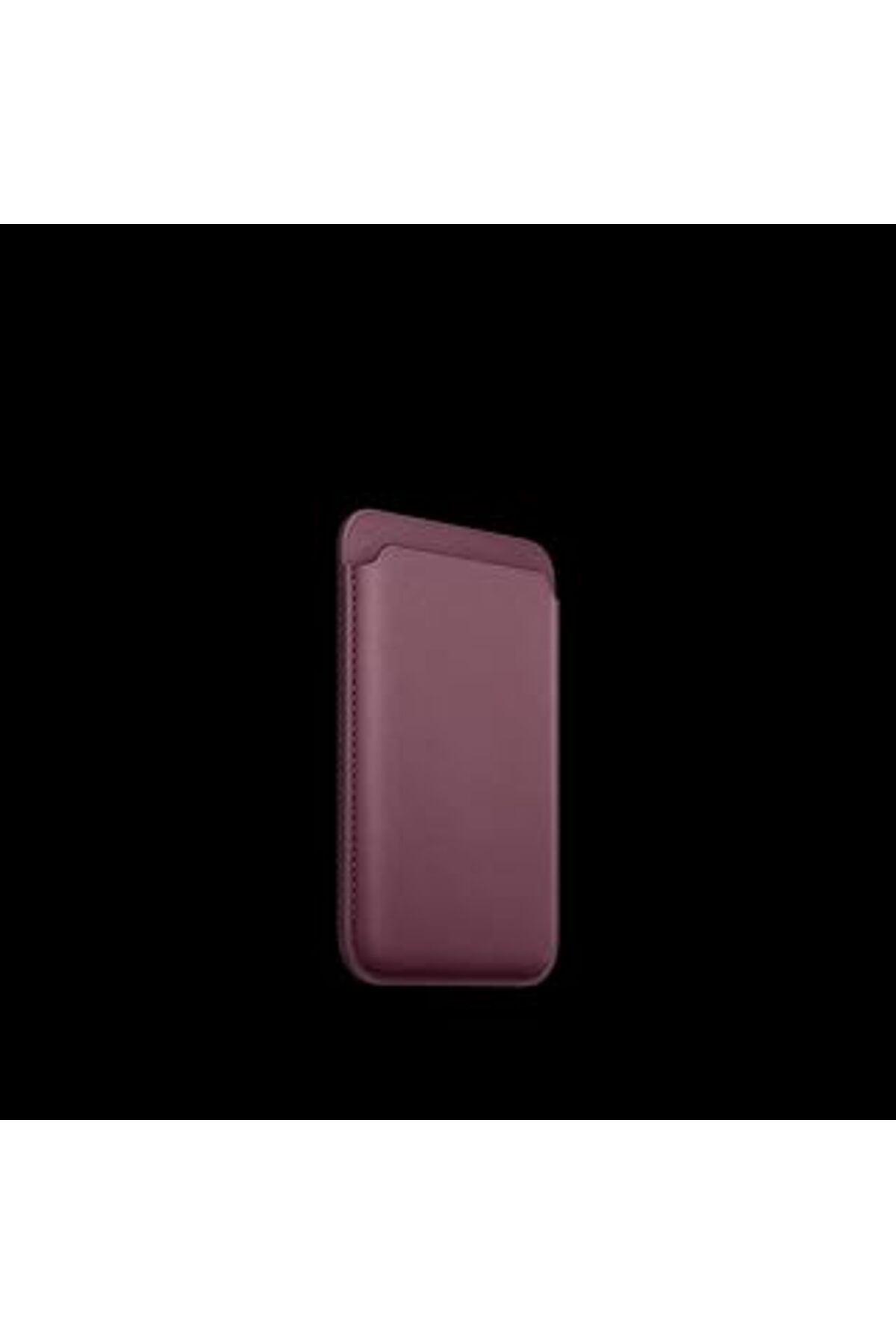 Qedii Lavderuar Iphone Ile Uyumlu Magneticsafe Özellikli Deri Cüzdan Finewoven Wallet (Bordo)