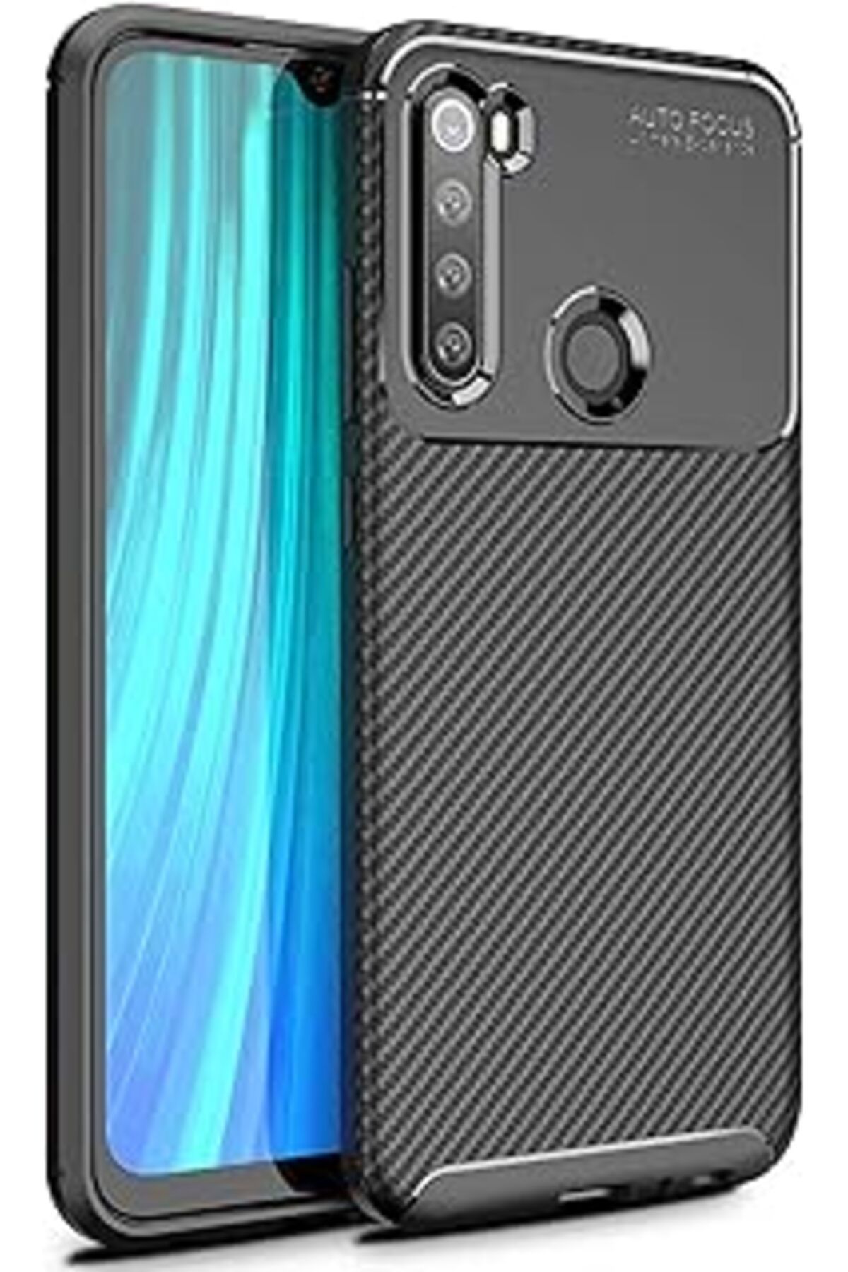 Qedii Microsonic Xiaomi Redmi Note 8T Için Kılıf Legion Series Siyah [Redmi Note 8T Ile Uyumlu Kılıf - Si