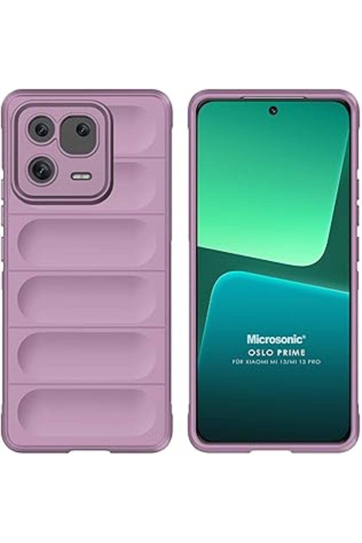 Pazarcan Microsonic Mi 13 Pro Kılıf Oslo Prime Lila [Mi 13 Pro Ile Uyumlu Kılıf - Lila]