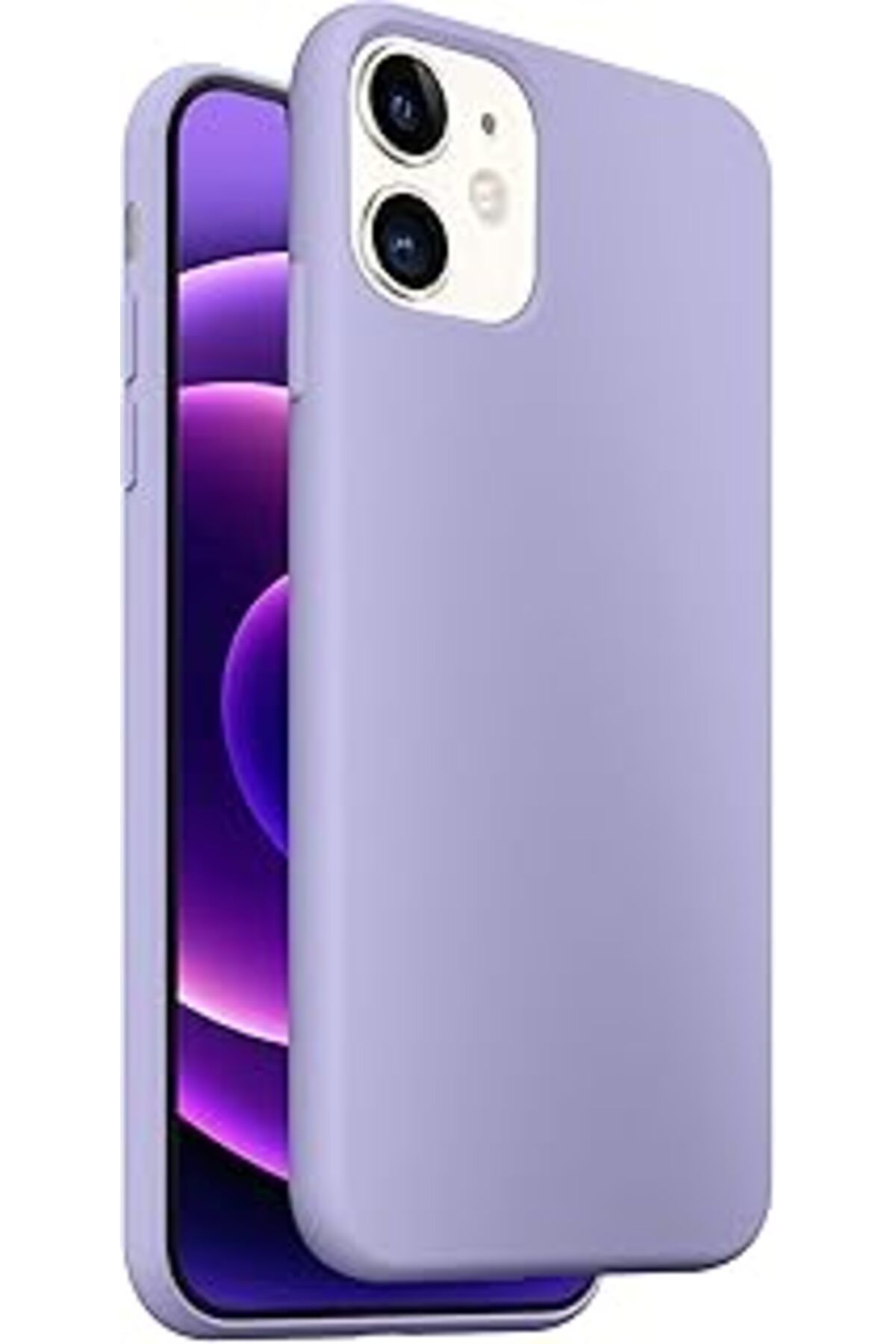 Pazarcan Teknoft Iphone 11 İle Uyumlu İçi Yumuşak Kadife Dokulu Şok Emici Tam Koruma Sağlayan Lansman Liquid