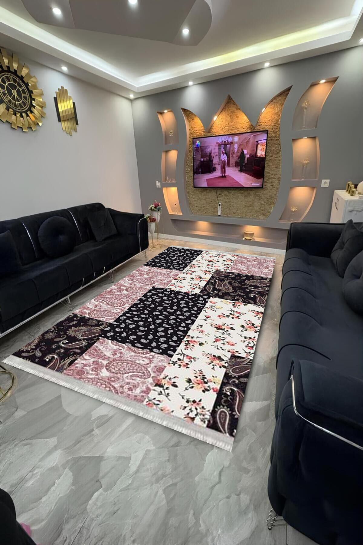 Home Dot Tabanlı yıkanabilir, leke tutmayan halı