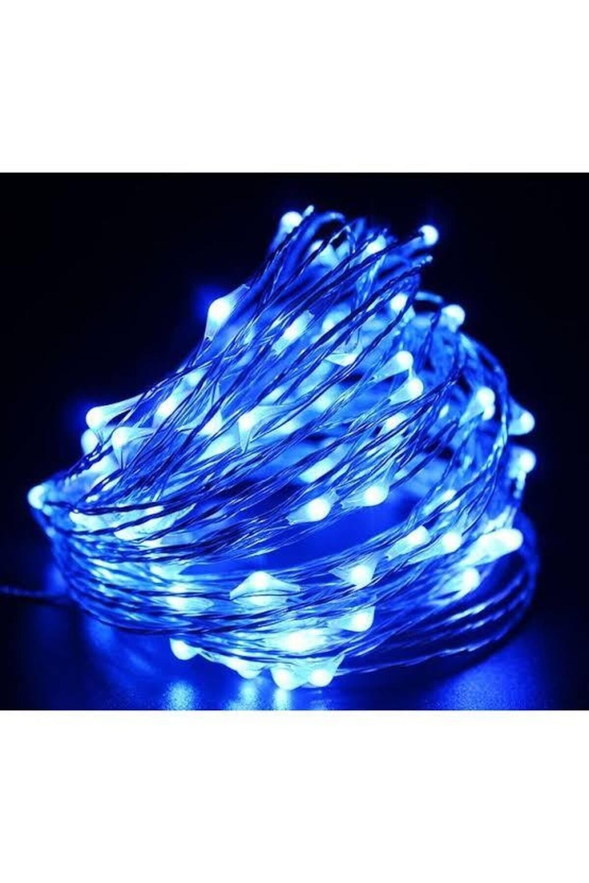 Leddünyası Mavi Renkli Peri Led 3 Metre (2 Adet)