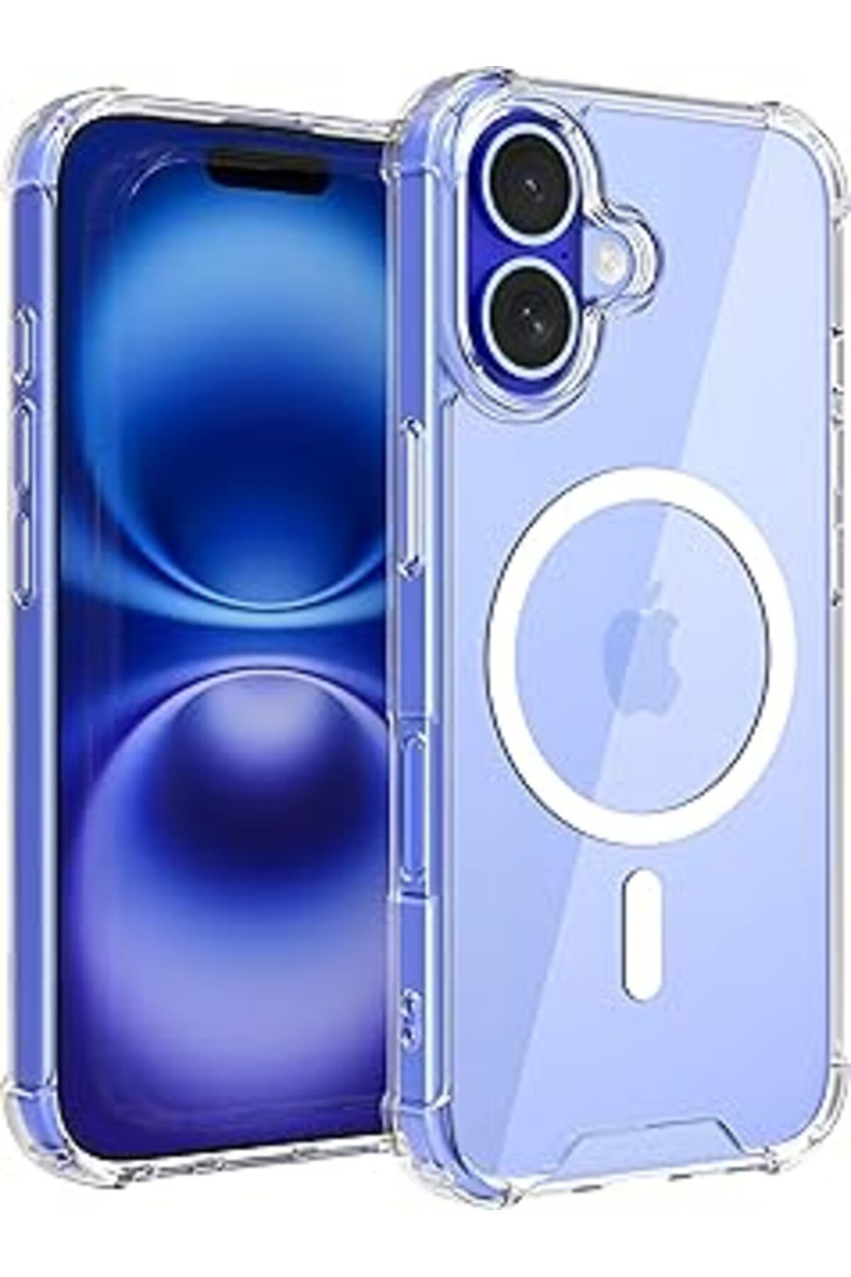 Karachil Minesk Iphone 16 Için Magshield Serisi Magsafe Ile Uyumlu Köşe Korumalı Şeffaf Hybrid Kılıf Ultra G