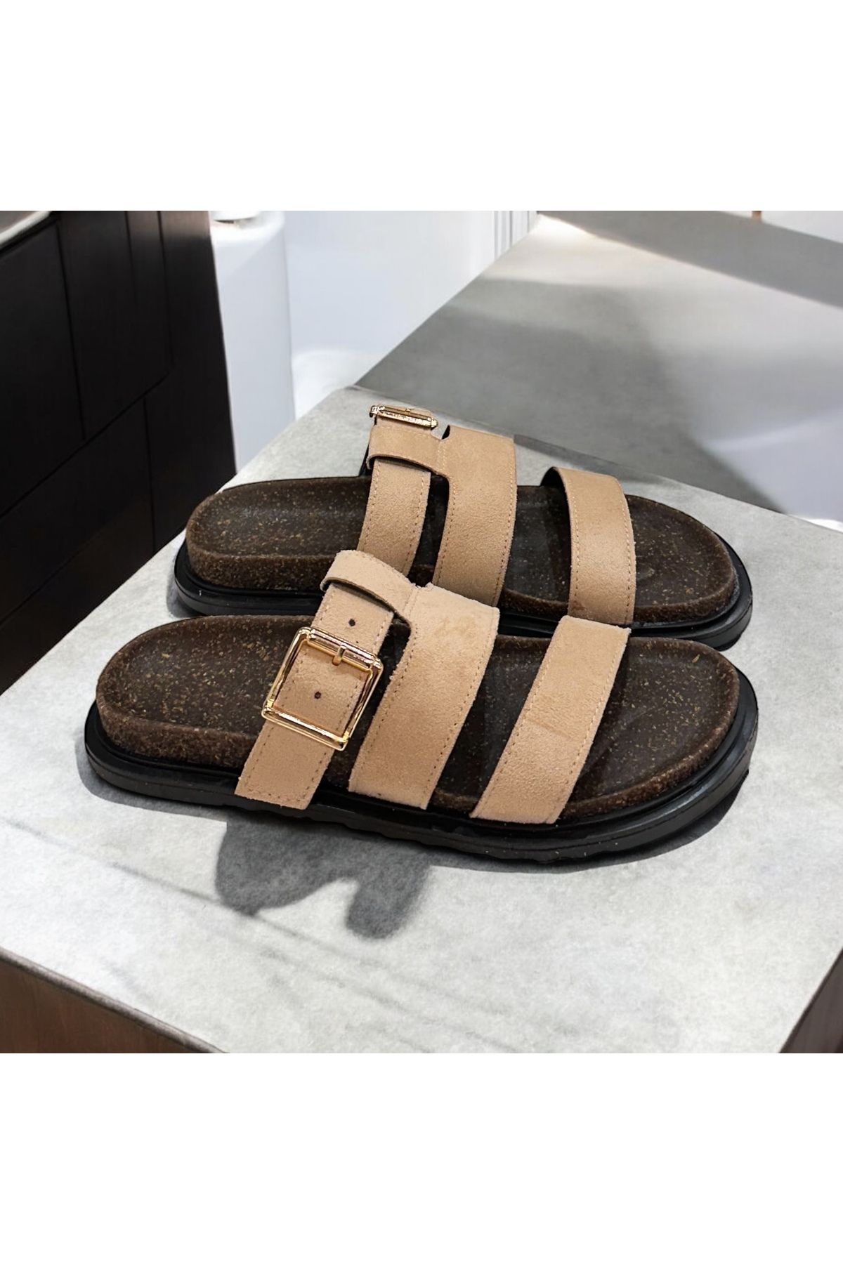 runa shoes günlük rahat bantlı terlik