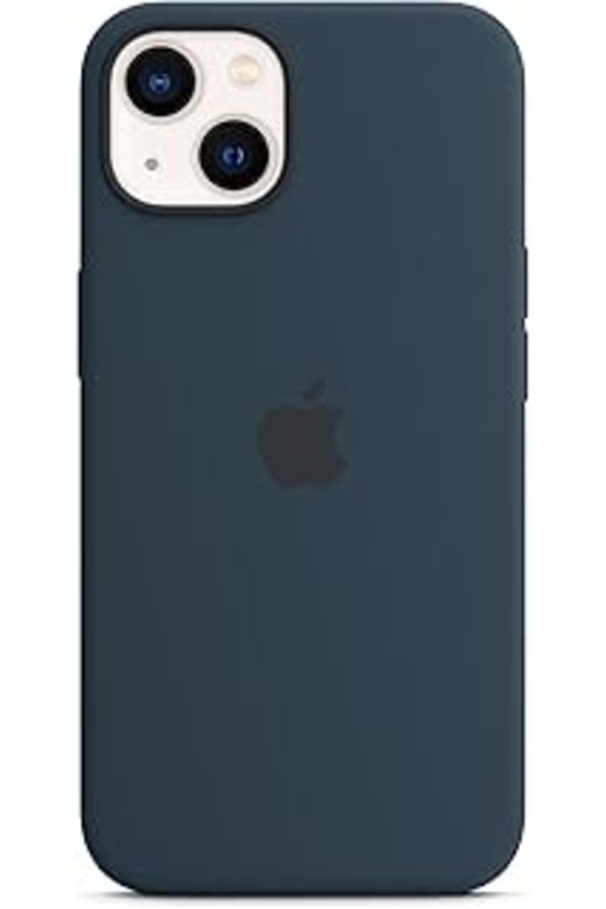 Karachil Apple Magsafe Özellikli Silikon Kılıf (Iphone 13) - Koyu Abis