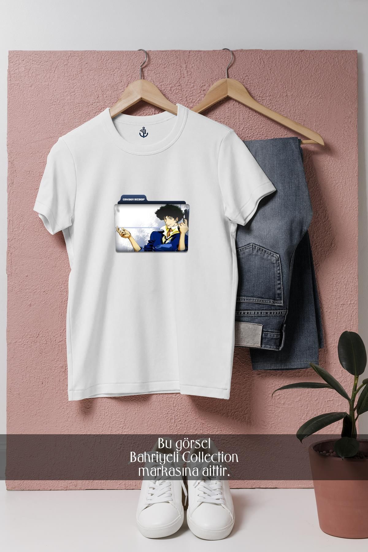 Bahriyeli Collection Oversize Cowboy Bebop Tasarımlı Unisex T-Shirt