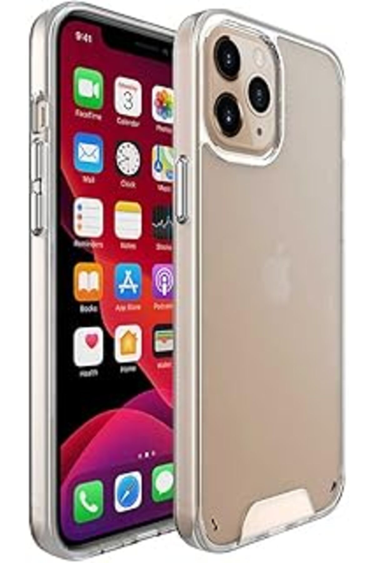 Pazarcan Zore 6729 Huawei Honor Play Ile Uyumlu Kılıf, Double Dip Ays 3In1 Sert Rubber Kapak, Mavi