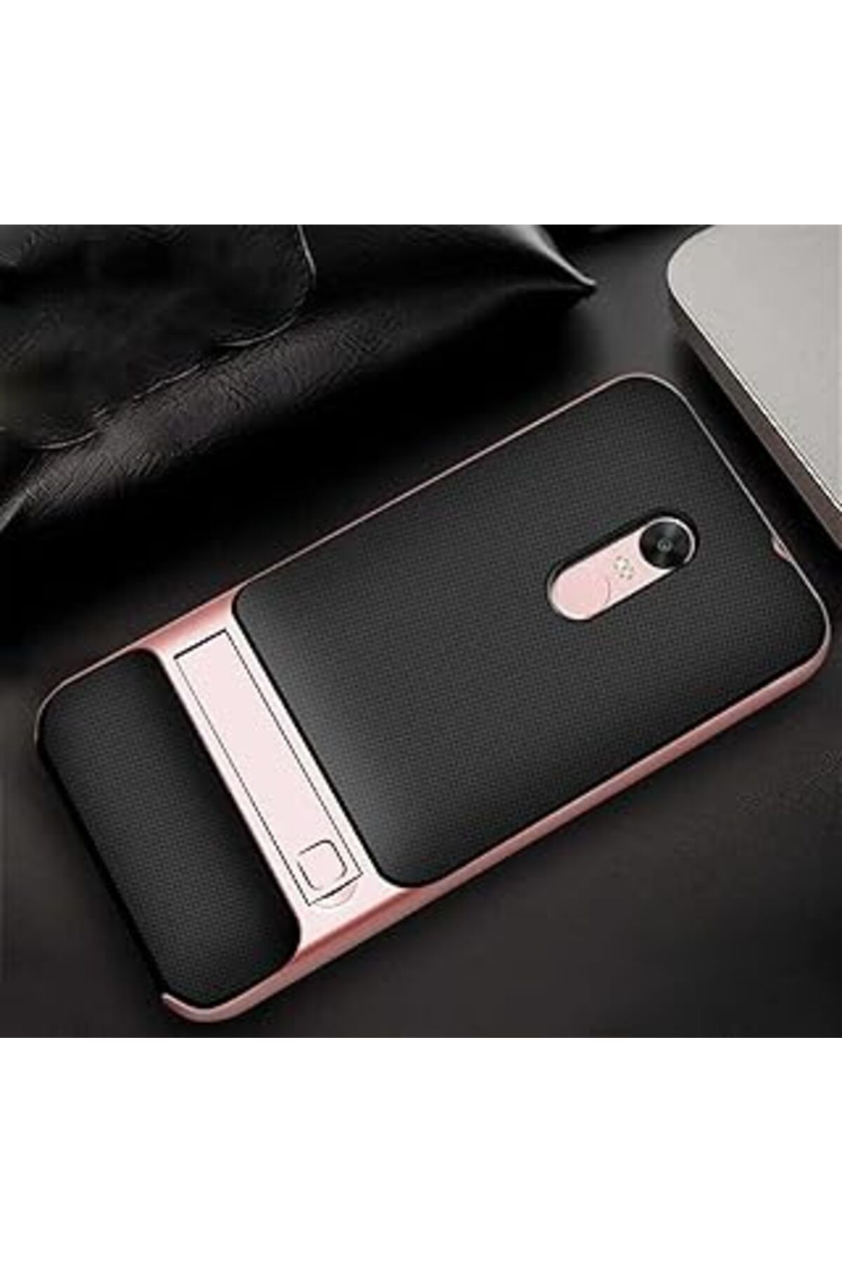 Pazarcan Zore Standli Verus Redmi Note 4X Rose Gold Ile Uyumlu Silikon
