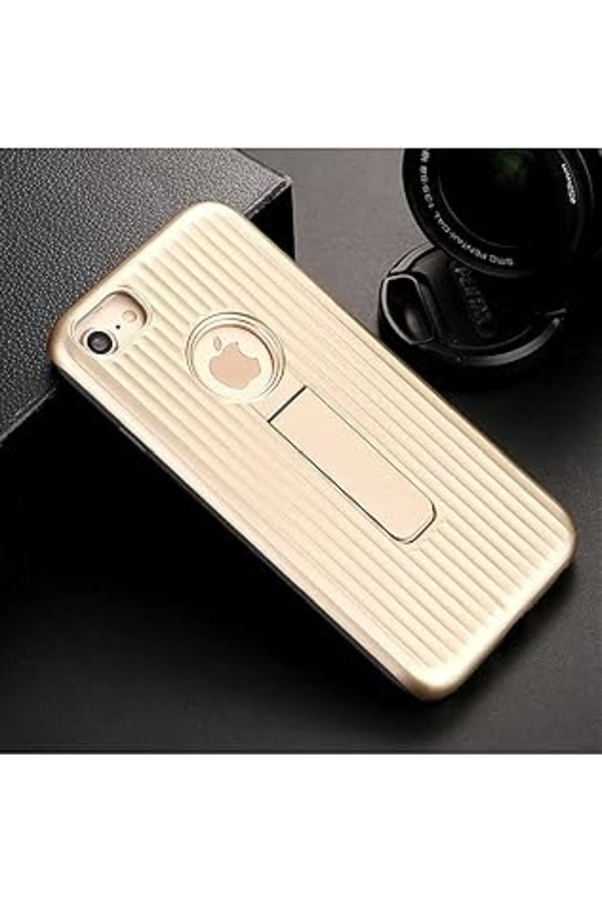 Pazarcan Zore Ip7-Ip8 Gold Sert Ile Uyumlu Silikon Kapak