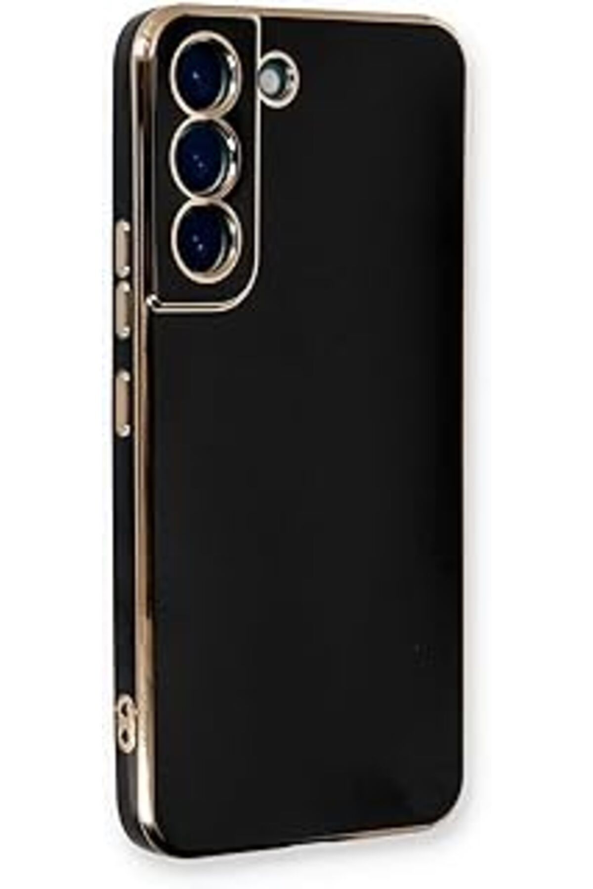 Karachil Microsonic Samsung Galaxy S22 Plus Için Kılıf Olive Plated Siyah [Galaxy S22 Plus Ile Uyumlu Kılıf