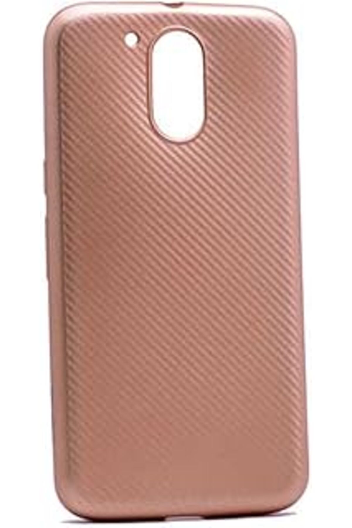 Pazarcan Zore Izore Moto G4 Plus Ile Uyumlu Gold Silikon Kapak