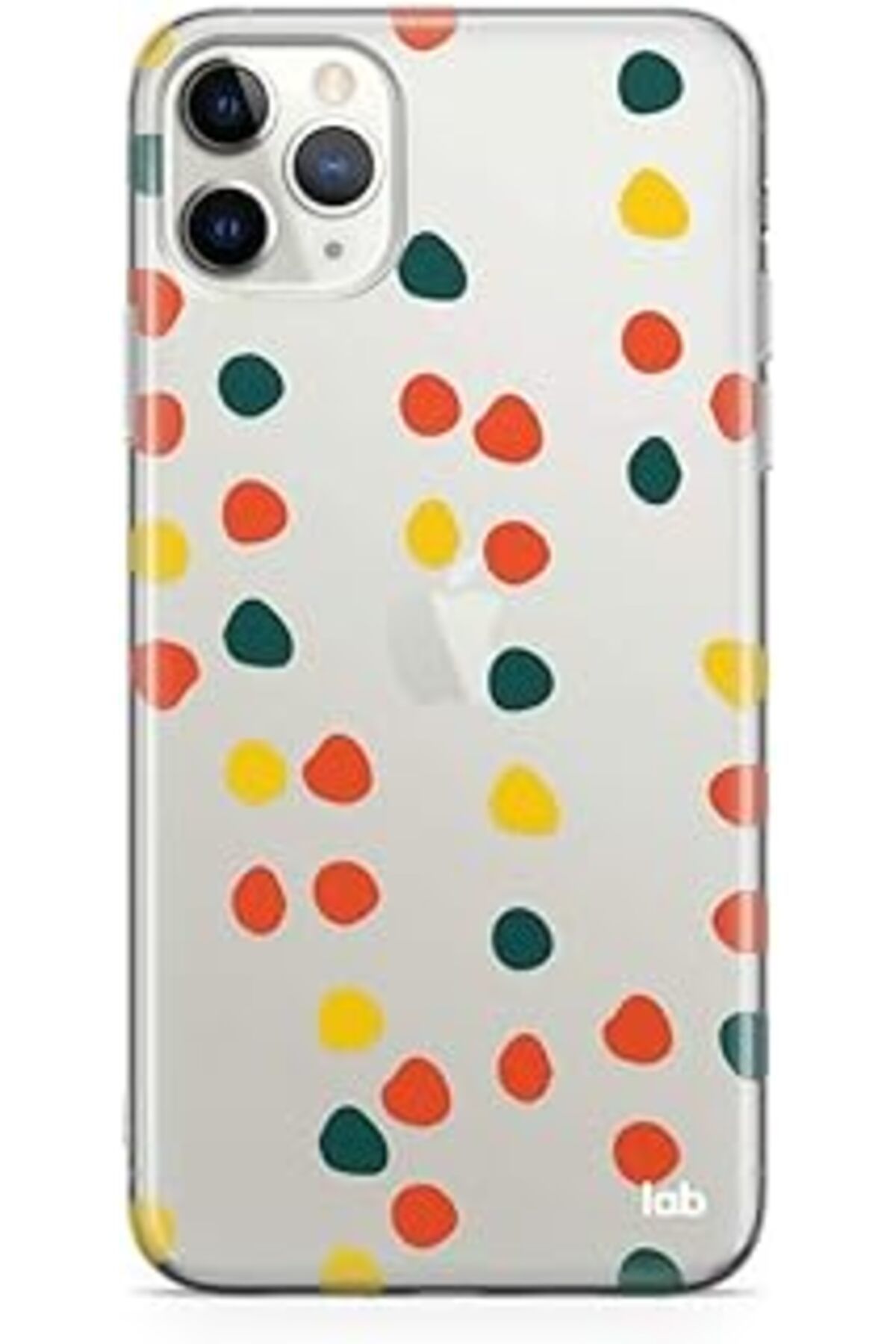 Pazarcan Caseslab Iphone 11 Pro Max Şeffaf Telefon Kılıfı - Ballz New Year
