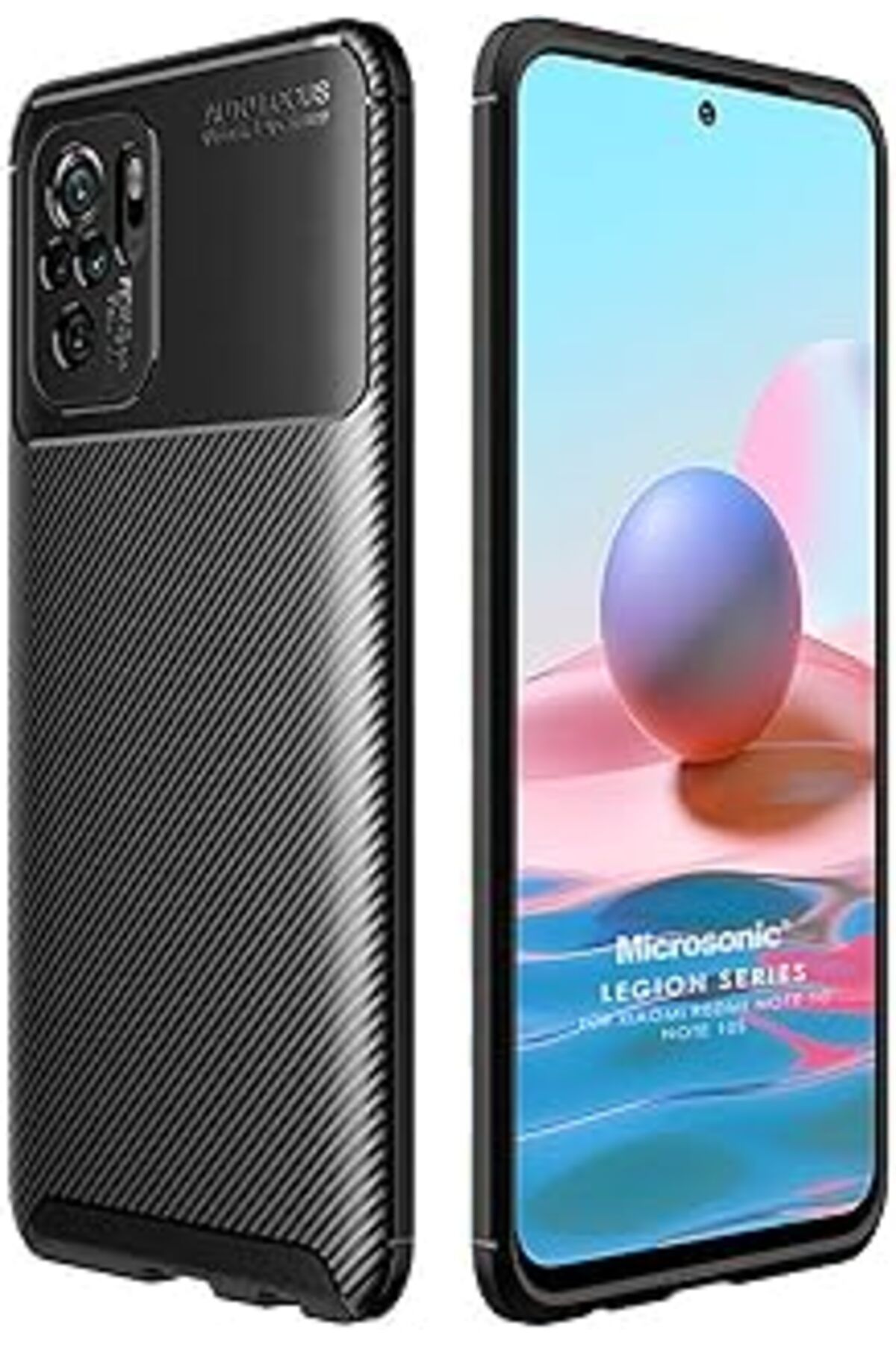 Karachil Microsonic Xiaomi Poco M5S Için Kılıf Legion Series Siyah [Poco M5S Ile Uyumlu Kılıf - Siyah]
