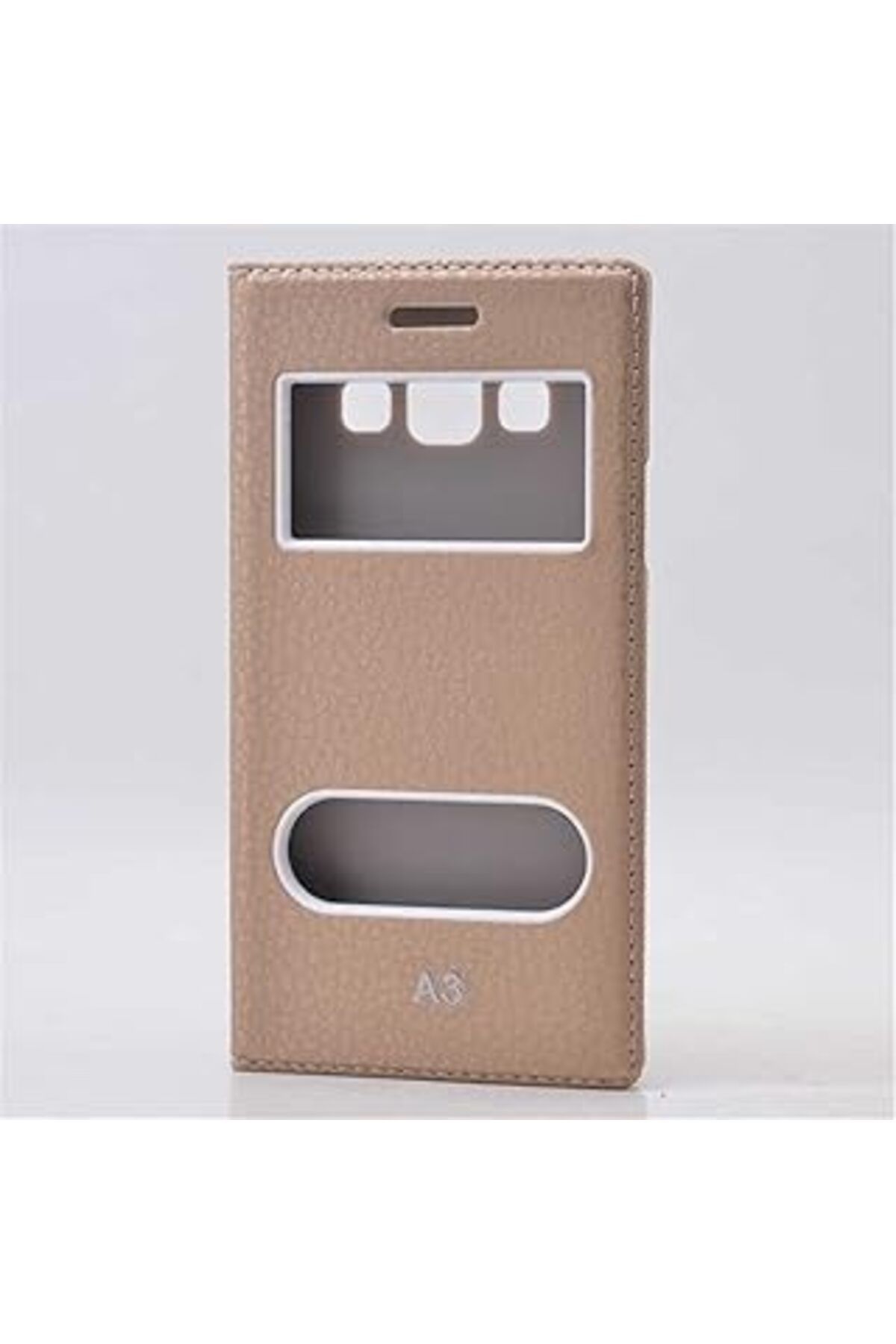 Pazarcan Zore 5990 Galaxy A3 Ile Uyumlu Kılıf, Dolce Case, Gold